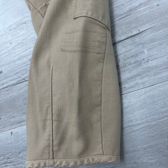 Vintage Unisex Tan Horse Equestrian Riding Trouser Pants Stretch Pockets 25 R - Picture 4 of 11